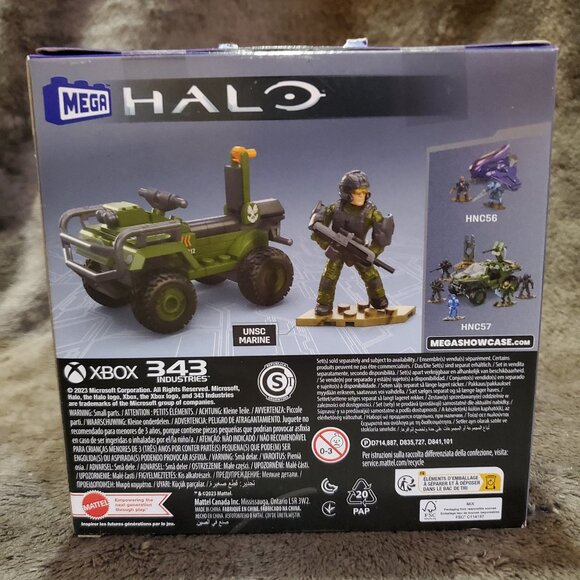 MEGA Brands - HALO FLEETCOM Mongoose Vehicle Building Kit with Micro Figure 13+ - Picture 7 of 7